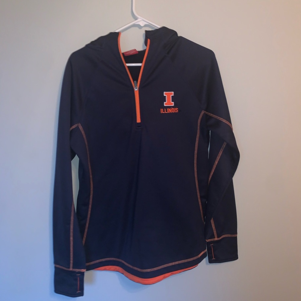 ILL Navy quarter zip